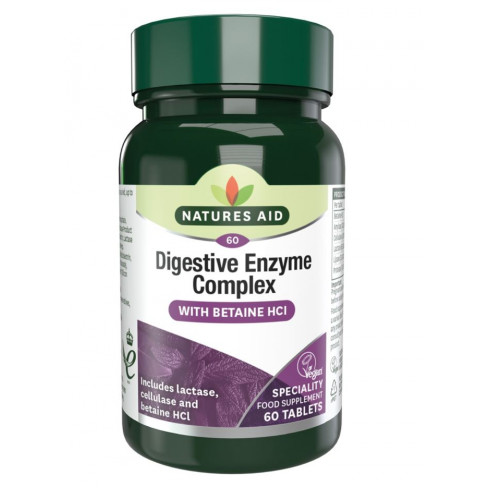 Natures aid digestive enzyme complex tabletta 60 db